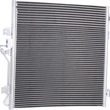 A/C Condenser Compatible with 2007-2011 Dodge Nitro Aluminum Core