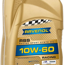RAVENOL J1A1704 SAE 10W-60 Racing Oil - RSS Racing Sport Synto Full Synthetic MB 229.5 (1 Liter)