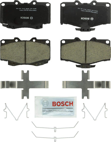 Bosch BC436 QuietCast Premium Ceramic Disc Brake Pad Set For Toyota: 1990-02 4Runner, 1995-98 Tacoma; Front