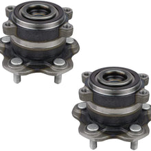Bodeman - 2PC Rear Wheel Hub Bearing Assembly for 2009-2014 Nissan Murano 2WD/ for 2011-2017 Quest | 512407