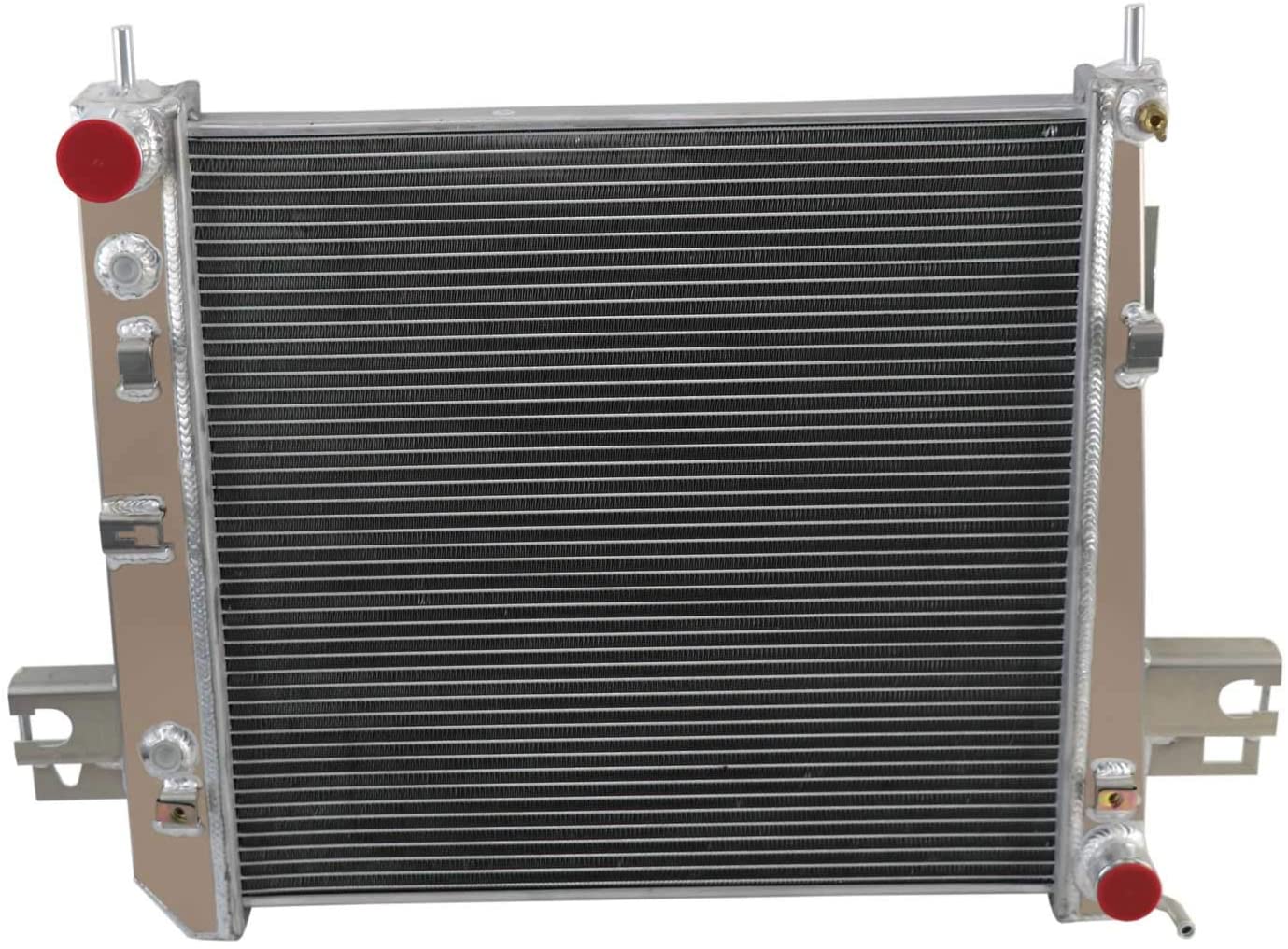 ALLOYWORKS 2841 26mm Core Aluminum Radiator For 2002-2006 Jeep Liberty 3.7L V6 Gas 2003 2004 2005