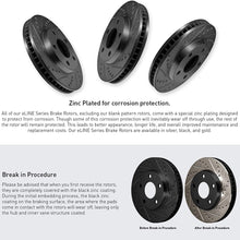 Complete Kit Black Drill/Slot Brake Rotors Kit & Ceramic Brake Pads CBC.44172.02