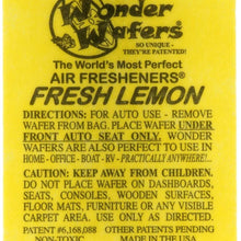 Wonder Wafers 25 CT Individually Wrapped Fresh Lemon Air Fresheners