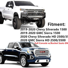 JOJOMARK for 2019 GMC Sierra 1500 Accessories Chevy Silverado 1500 Center Console Organizer Tray, Also for 2020 Chevy Silverado/GMC Sierra 1500/2500 HD/3500 HD -Full Center Console Models Only