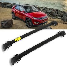 ECCPP Roof Top Cross Bar Set Fit for Jeep Compass 2011 2012 2013 2014 2015 2016,Aluminum Roof Rack Luggage Cargo Carrier Rails