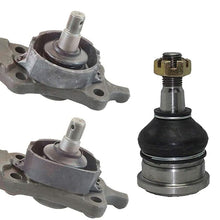 Detroit Axle - 4PC Front Upper and Lower Suspension Ball Joints for 2004 2005 2006 Toyota Tundra - [2005-2007 Toyota Sequoia]