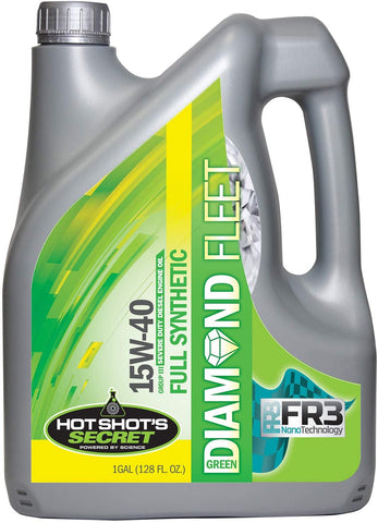 Hot Shot's Secret Green Diamond 100% Synthetic Oil 15w40 CK4 1 Gallon