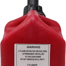 GARAGE BOSS GB310 Briggs and Stratton Press 'N Pour Gas Can, 1+ Gallon, Red