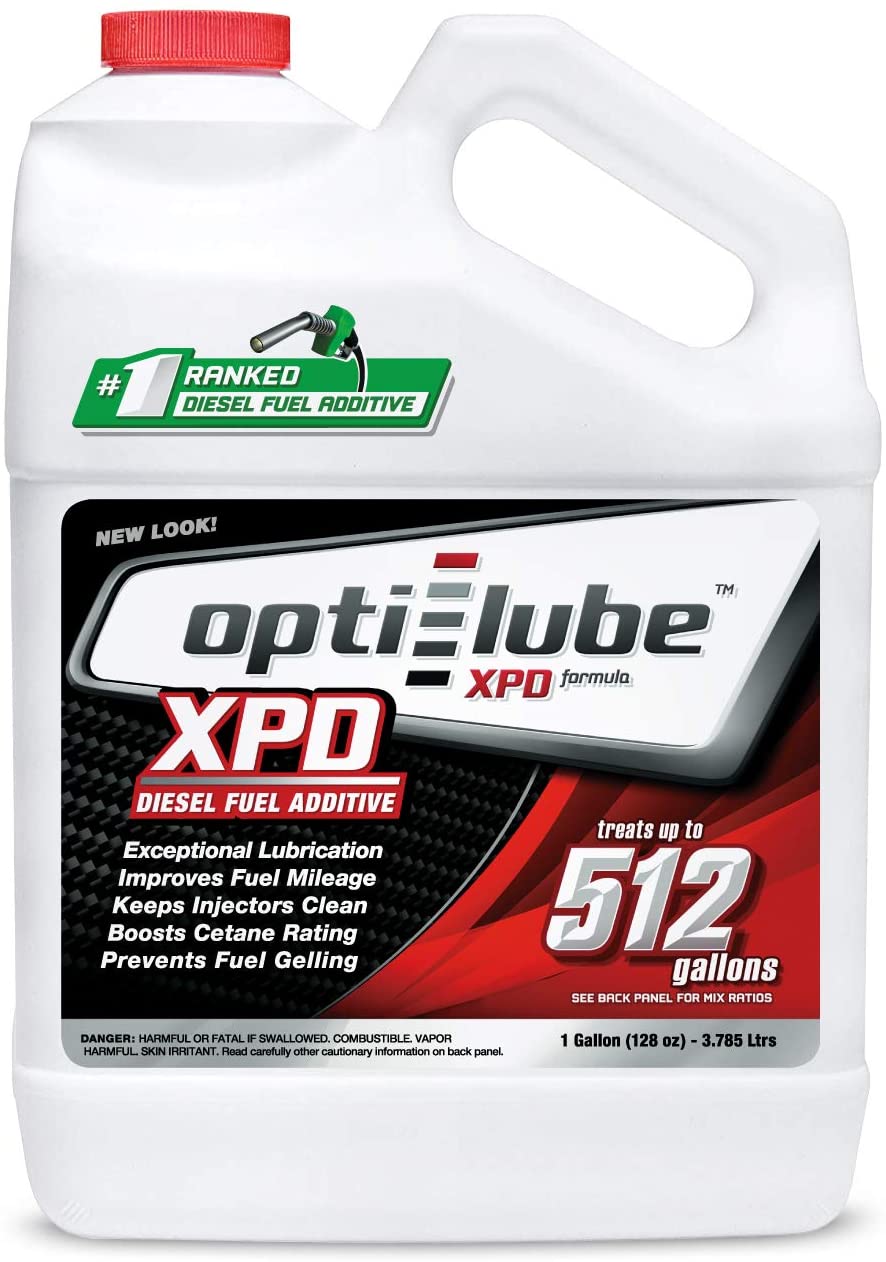 Opti-Lube XPD All Seasons Diesel Fuel Additive: 1 Gallon Without Accessories, Treats up to 512 Gallons