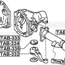 FEBEST TAB-335 Differential Mount Arm Bushing