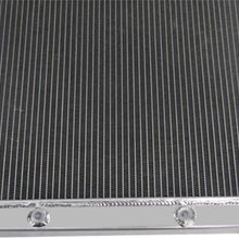 CoolingSky 3 Row All Aluminum Radiator +16 Inches Fan +Shroud &Thermostat Relay Kit for Chevy Trucks Pickup 1947-1954
