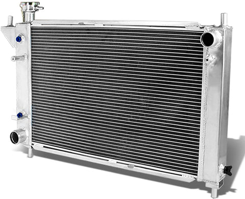 Replacement for Ford Mustang Full Aluminum 3-row Racing Radiator - 4 Gen Automatic AT only