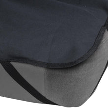 BDK TravelDog Black Oxford Hammock Waterproof Car Bench Seat Cover for Pets