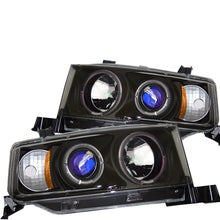 Spyder Auto 5011893 LED Halo Projector Headlights Black/Clear