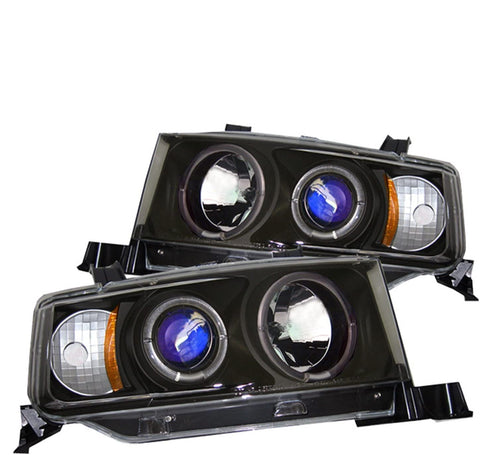 Spyder Auto 5011893 LED Halo Projector Headlights Black/Clear