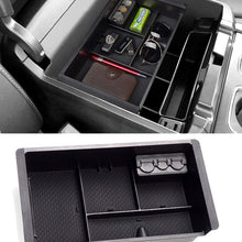 Jaronx Center Console Organizer Tray+Coin Holder for Chevy Silverado/GMC Sierra 1500 (2014-18) and 2500/3500 HD (2015-19) / Chevy Suburban/Tahoe/GMC Yukon (2015-20),Armrest Secondary Storage Box