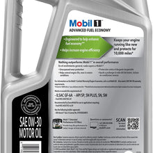 Mobil 1 High Mileage Full Synthetic Motor Oil 5W-30, 5 Quart
