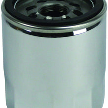 Moroso 22306 22mm Thread Chrome Oil Filter