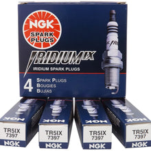 NGK (7397-4PK) TR5IX Iridium IX Spark Plug, (Box of 4)