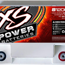 XS Power S1200 'S Series' 12V 2,600 Amp AGM Automotive Starting Battery with Terminal