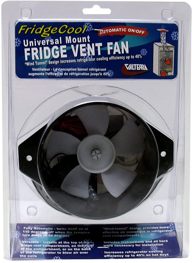 VALTERRA A10-2618VP RV Trailer Camper Appliances Fridgecool Universal Vent Fan