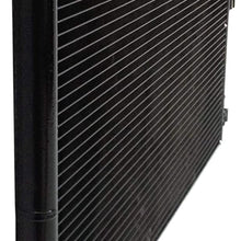 A/C Condenser Compatible with 2001-2003 Chrysler Voyager Aluminum Core