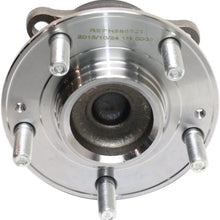 Wheel Hub and Bearing compatible with 2007-2016 Hyundai Santa Fe Rear Left or Right FWD With ABS Sensor Studs