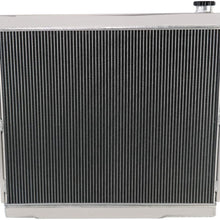 CoolingSky 3 Row All Aluminum Radiator for 2000-2006 Toyota Tundra 4.7 & 2001-2007 Sequoia SR5 4.7 V8 Engine