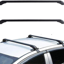 munirater Universal Car Aluminum Top Luggage Roof Rack Cross Bar Carrier Adjustable Window Frame Replacement for 43.3 inch