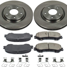 Power Stop KOE7036 Autospeciality Replacement Front Brake Kit- OE Rotors & Ceramic Brake Pads