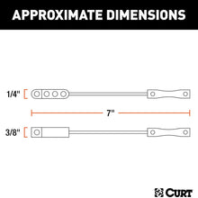 CURT 58761 Vehicle and Trailer-Side 4-Pin Flat Wiring Harness Dust Covers, 2-Pack