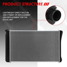 920 OE Style Aluminum Core Cooling Radiator Replacement for Chevy Caprice AT MT 87-90