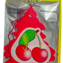 LITTLE TREES Car Air Freshener | Hanging Paper Tree for Home or Car | Wild Cherry | Pack of 6