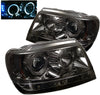 Spyder Auto 444-JGC99-HL-SMC Projector Headlight