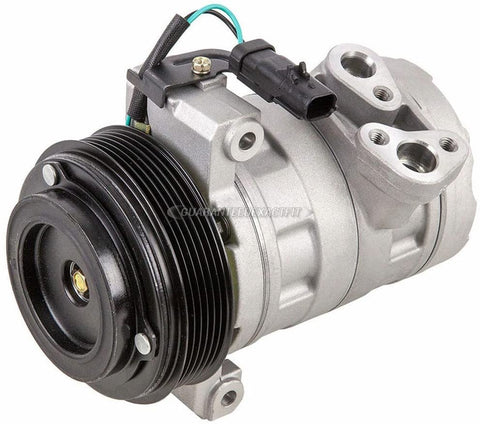 AC Compressor & 6-Groove A/C Clutch For Jeep Wrangler JK & Liberty CRD Diesel Replaces Diesel Kiki DKS17DS - BuyAutoParts 60-02142NA NEW