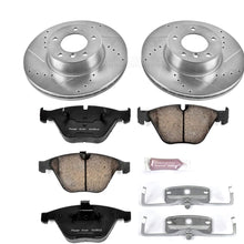 Power Stop K4677 Front Brake Kit with Drilled/Slotted Brake Rotors and Z23 Evolution Ceramic Brake Pads