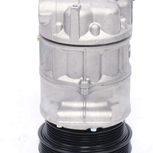 TBVECHI AC Compressor, A/C Compressor Air Conditioner Compressor AC Compressor and A/C Clutch IG567 PXE16 Fits for VW Jetta 2.5L 2005-2014