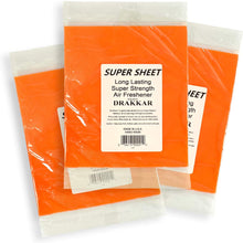 Jenray Super Sheet Large (8"x7") Under Seat Car Air Freshener, 3-Pack (Drakkar)