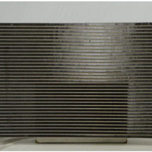 VioletLisa All Aluminum Air Condition Condenser 1 Row Compatible with 2000-2005 Focus Without Oil Cooler