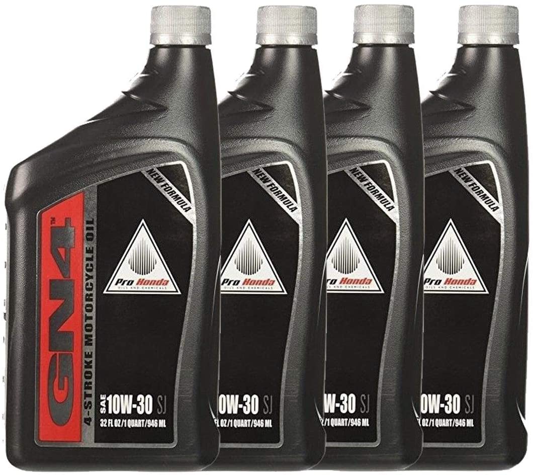 Pro Honda Oils GN4 4-Stroke Motor Oil 10W30 4 quarts (08C35-A131M02)