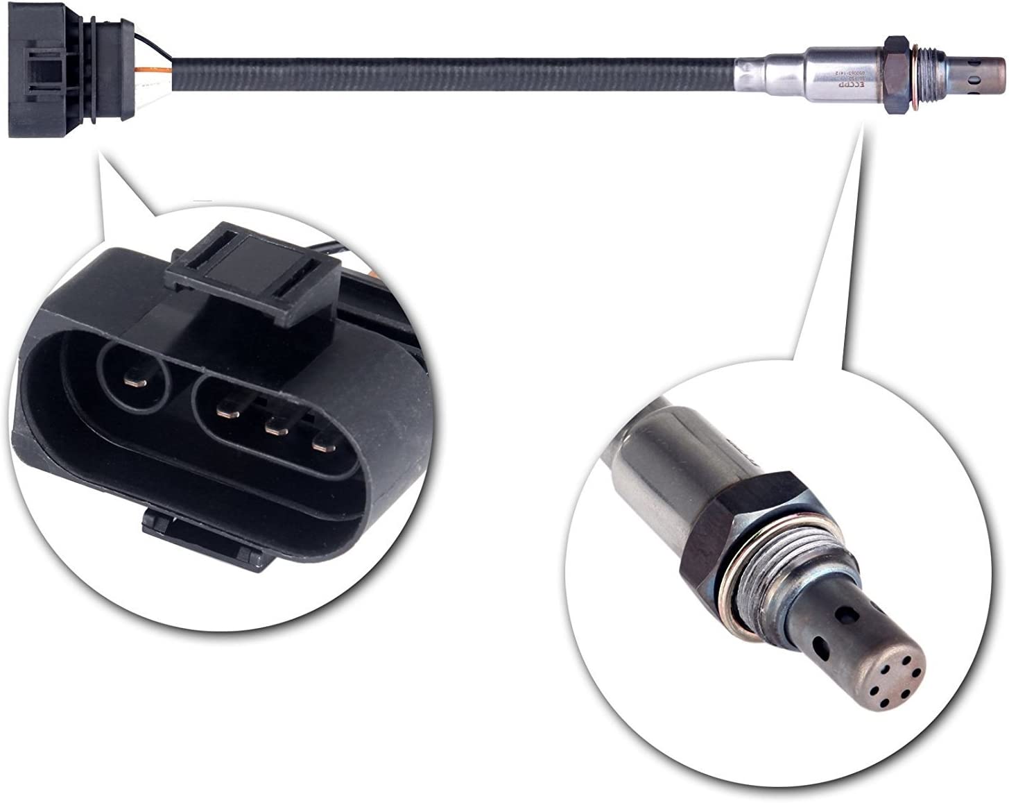 ECCPP Oxygen Sensor 25552 Downstrea/Rear O2 Sensor for 1996-1999 Volkswagen Jetta