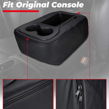 ISSYAUTO Jump Seat Armrest Cover for Chevy Silverado GMC Sierra Center Console Cover