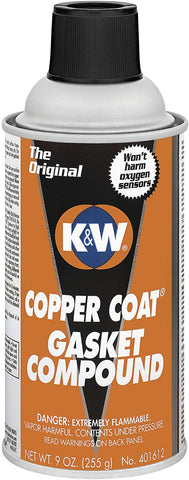 K&W 401612 Copper Coat Aerosol - 9 Wt Oz