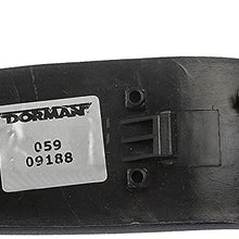 Dorman 80117 Front Driver Side Exterior Door Handle for Select Cadillac / Chevrolet / GMC Models, Black