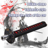 RYANSTAR Katana Shift Knob Sword for Automobile Spare Part Speed Chrome Samurai Sword Sword Handle 265MM Lengthen Black Color