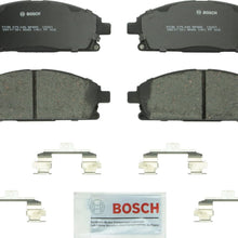 Bosch BP855 QuietCast Premium Semi-Metallic Disc Brake Pad Set For Acura: 2003-06 MDX; Infiniti: 1999-01 Q45, 2002-03 QX4; Nissan: 2002-04 Pathfinder, 2004-09 Quest; Front