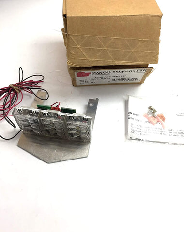 Federal Signal Red Flasher Upgrade Light Kit XC1LBK-R Gen3