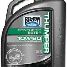 Bel-Ray Works Thumper Racing Synthetic Ester 4T 10W60 Engine Oil 4 Liter 99551-B4LW
