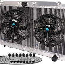 10" Fan + Replacement For ECLIPSE GS-T GSX TURBO 2G MT/MANUAL 1995-1999 Aluminum Racing Radiator