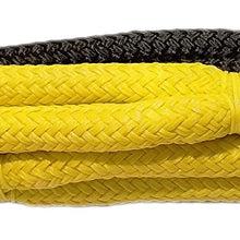 A.R.E. Offroad LKRBWY Kinetic Recovery Rope 3/4" X 20 Foot Kinetic Recovery Rope Black/Yellow Arachni Recovery Equipment, 1 Pack
